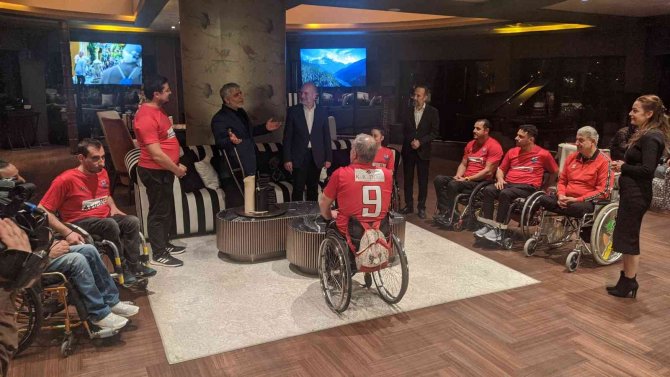 Terma City Yöneticileri Yosk’un Engelli Sporcularıyla Biraraya Geldi