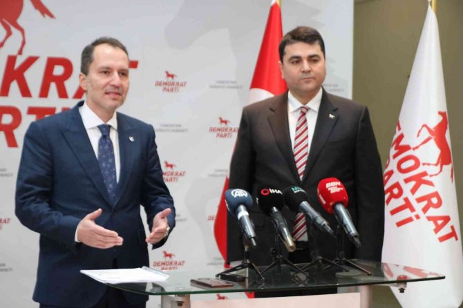 Yeniden Refah Partisi Lideri Erbakan’dan Gültekin Uysal’a Ziyaret