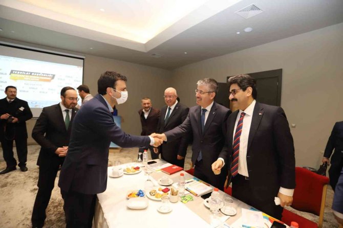 Başkan Çopuroğlu, İ̇ç Anadolu İ̇l Başkanları İ̇stişare Toplantısın Katıldı