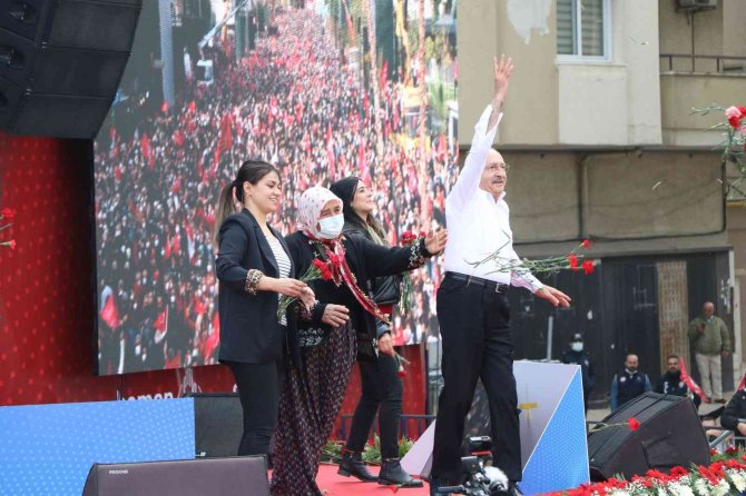 Chp Lideri Kılıçdaroğlu’nun Mersin Mitingi