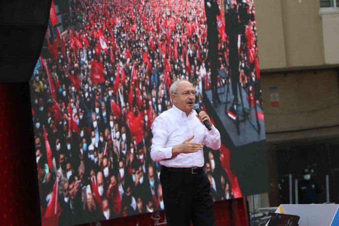Chp Lideri Kılıçdaroğlu’nun Mersin Mitingi
