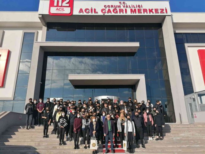 Çorum 112 Acil Çağrı Merkezi’ne 11 Ayda 500 Bin Çağrı Geldi