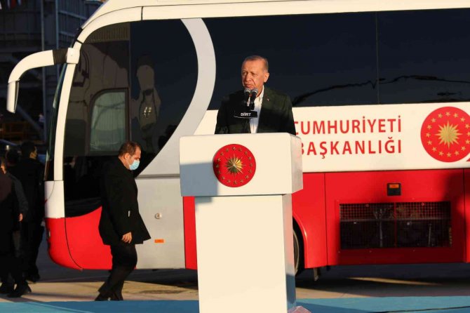 Cumhurbaşkanı Erdoğan, Çinko İ̇zabe Tesisi Açılışı Yaptı