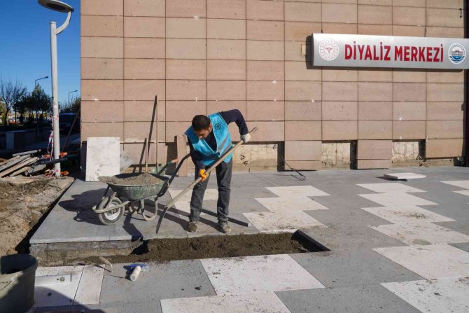 Eğitim Ve Araştırma Hastanesi’nde Çevre Düzenlemesiyle Su Baskını Yaşanmayacak