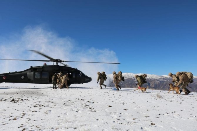 İ̇çişleri Bakanlığınca Eren Kış-11 Şenyayla Şehit Jandarma Üsteğmen İ̇smail Moray Operasyonu Başlatıldı