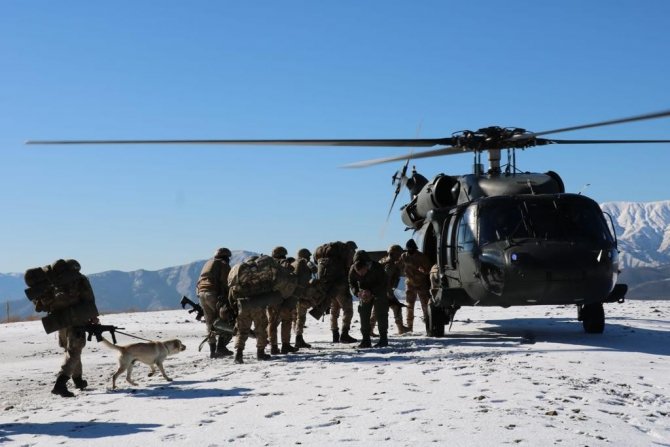 İ̇çişleri Bakanlığınca Eren Kış-11 Şenyayla Şehit Jandarma Üsteğmen İ̇smail Moray Operasyonu Başlatıldı