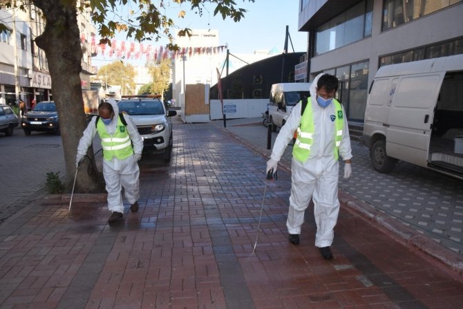 Osmaniye’de Belediyesi, Kent Genelinde Dezenfeksiyon Çalışmalarına Devam Ediyor