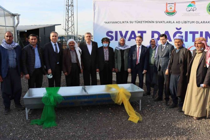 Şanlıurfa’da Çiftçilere “Suluk” Desteği