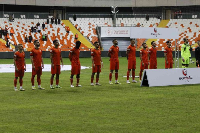 Spor Toto 1. Lig: Adanaspor: 1 - Tuzlaspor: 1