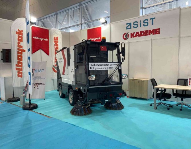 Kademe Araçları Clean Eurasia Expo’da Sergilendi