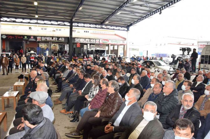 Kumluca Toptancı Hali Düzenlenen Törenle Açıldı