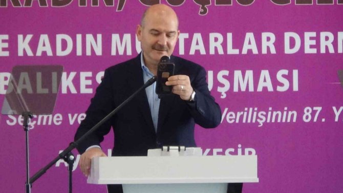 İ̇çişleri Bakanı Soylu: “53 Milyon 763 Bin Kişi Afet Eğitimi Aldı"