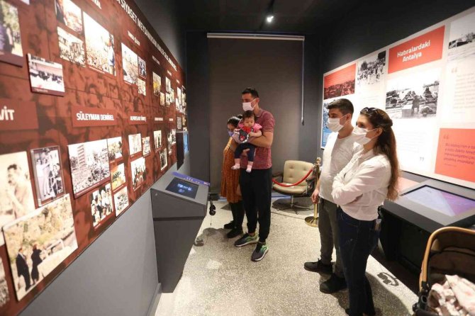 ’Bir Zamanlar Antalya’ Müzesi’ne Yoğun İlgi