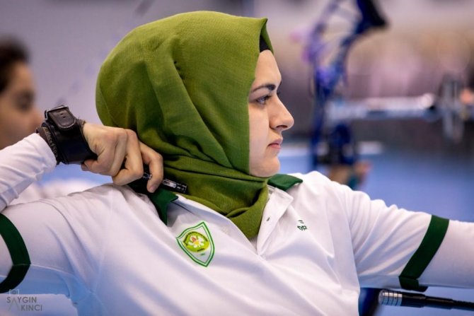Manisalı Okçu Sevim Yıldır Türkiye İkincisi Oldu