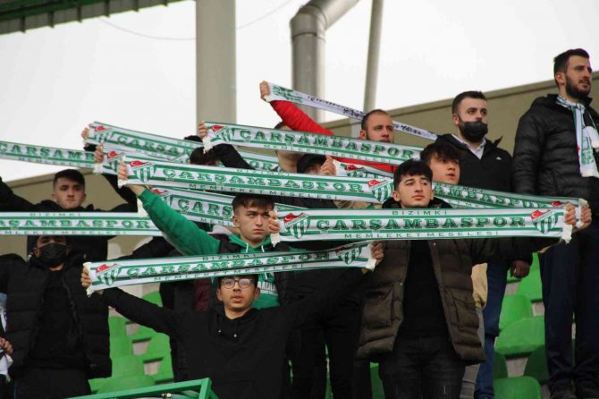 Tff 3. Lig: Çarşambaspor: 2 - Yomraspor: 2