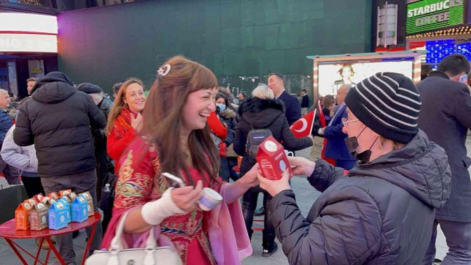 Türk Kahvesi Günü, Times Meydanı’nda Kutlandı