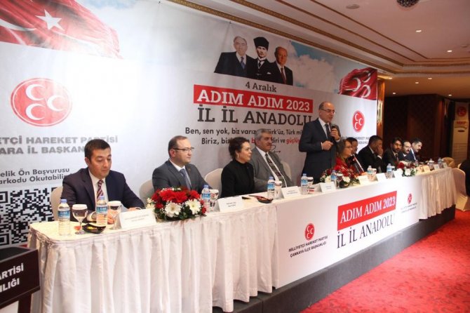 Mhp "Adım Adım 2023, İ̇l İ̇l Anadolu” Programı Çankaya’da Düzenlendi