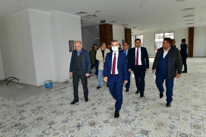 Başkan Çınar, Gündüzbey Sosyal Tesislerini İnceledi
