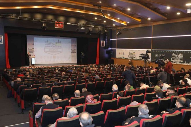 Bilimin Kalbi ’Arazi Yönetimi Ve Arazi Kullanım Planlaması Çalıştayı’nda Attı
