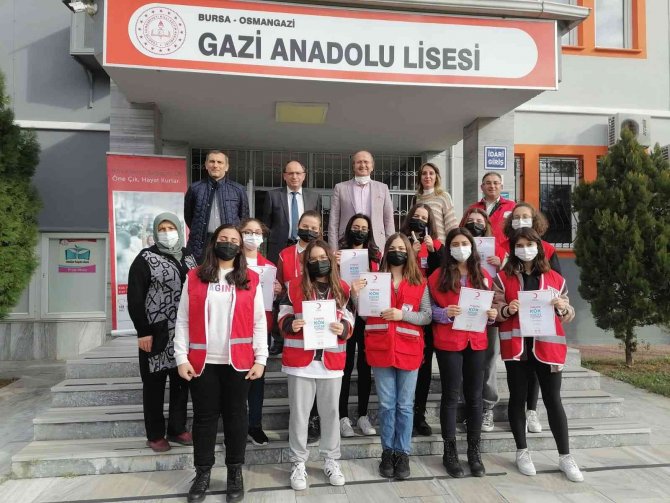 Gazi Anadolu Lisesinden Kök Hücre Bağışı Kampanyası