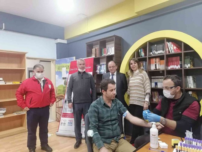 Gazi Anadolu Lisesinden Kök Hücre Bağışı Kampanyası