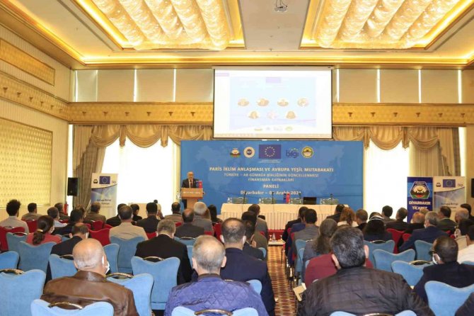 Diyarbakır’da Paris İ̇klim Antlaşması Ve Avrupa Yeşil Mutabakatı Paneli Gerçekleştirildi