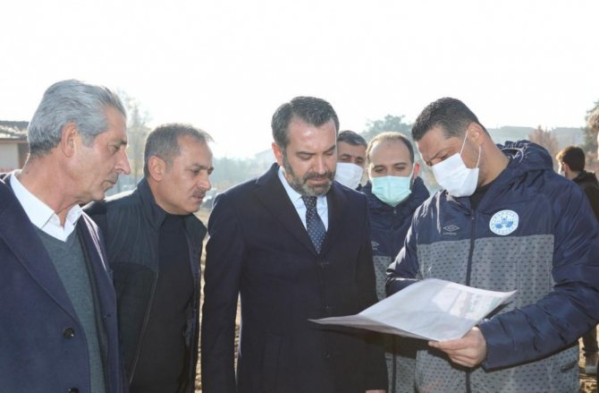 Başkan Şerifoğulları, Sahadaki Çalışmaları İnceledi