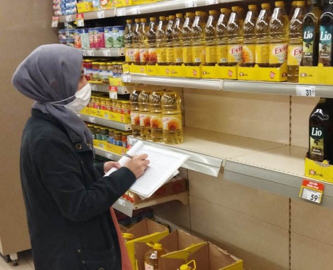 Hisarcık’ta Ürünlere Fiyat Ve Marka Takibi