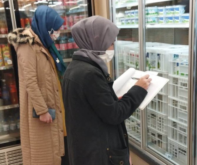 Hisarcık’ta Ürünlere Fiyat Ve Marka Takibi
