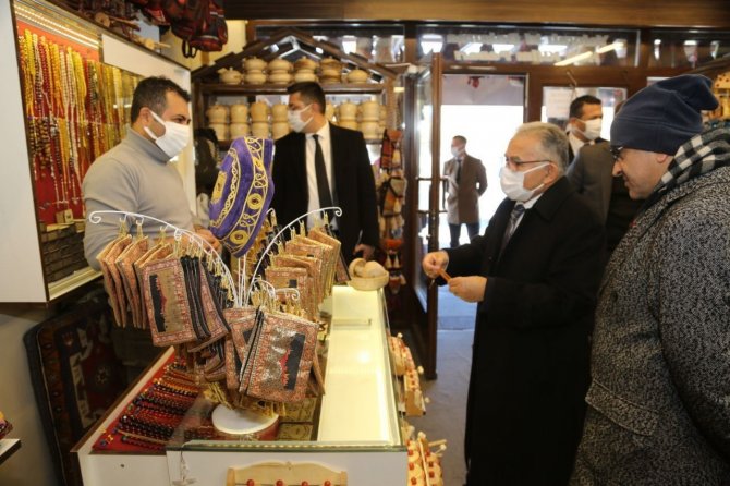 Başkan Büyükkılıç’tan Develi Ve Erciyes Ziyareti