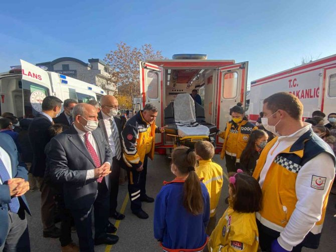 Konya’da Acil Sağlık Haftası Kapsamında Öğrenciler Bilgilendirildi