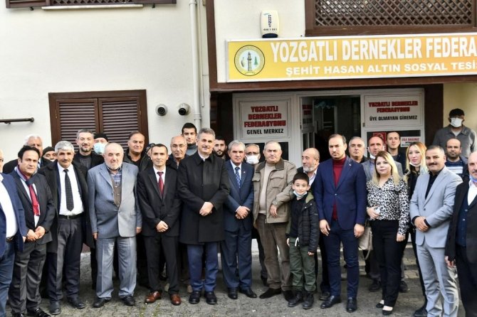 Başkan Köse Yozgatlılarla Arabaşında Buluştu