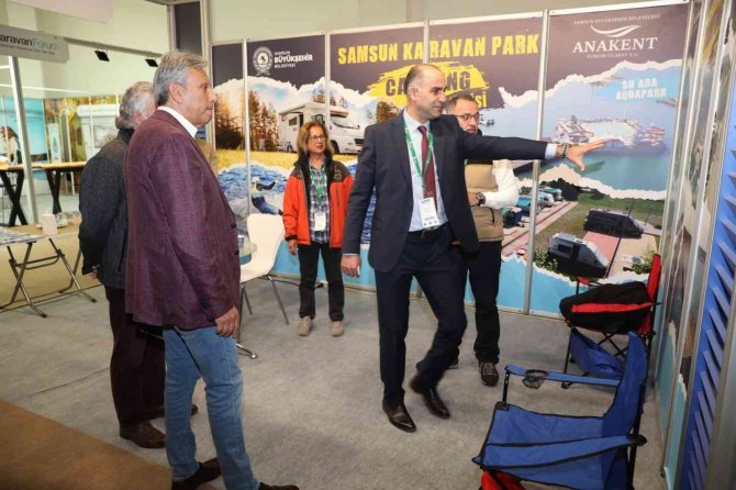 Karavan Fuarı’na Samsun Büyükşehir Belediyesi Damgası