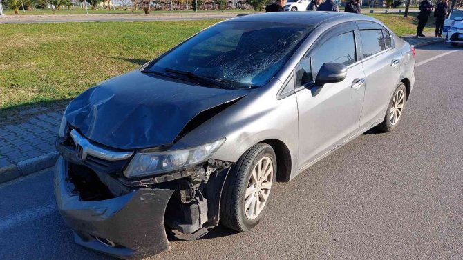 Samsun’da Otomobil İle Motosiklet Çarpıştı: 1 Yaralı