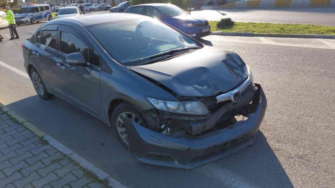 Samsun’da Otomobil İle Motosiklet Çarpıştı: 1 Yaralı