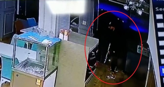 Pompalı Tüfekli Dehşet Anları Kamerada