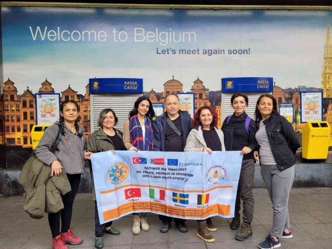 Vali Şenol Engin İ̇lkokulu Ekibi Brüksel’e Gitti