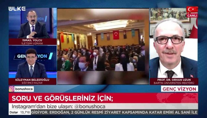Rektör Uzun, 20. Millî Eğitim Şûrası İle İlgili Değerlendirmelerde Bulundu