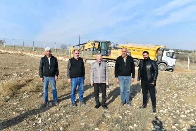 Başkan Çınar, Yol Açma Ve Genişletme Çalışmalarını İnceledi