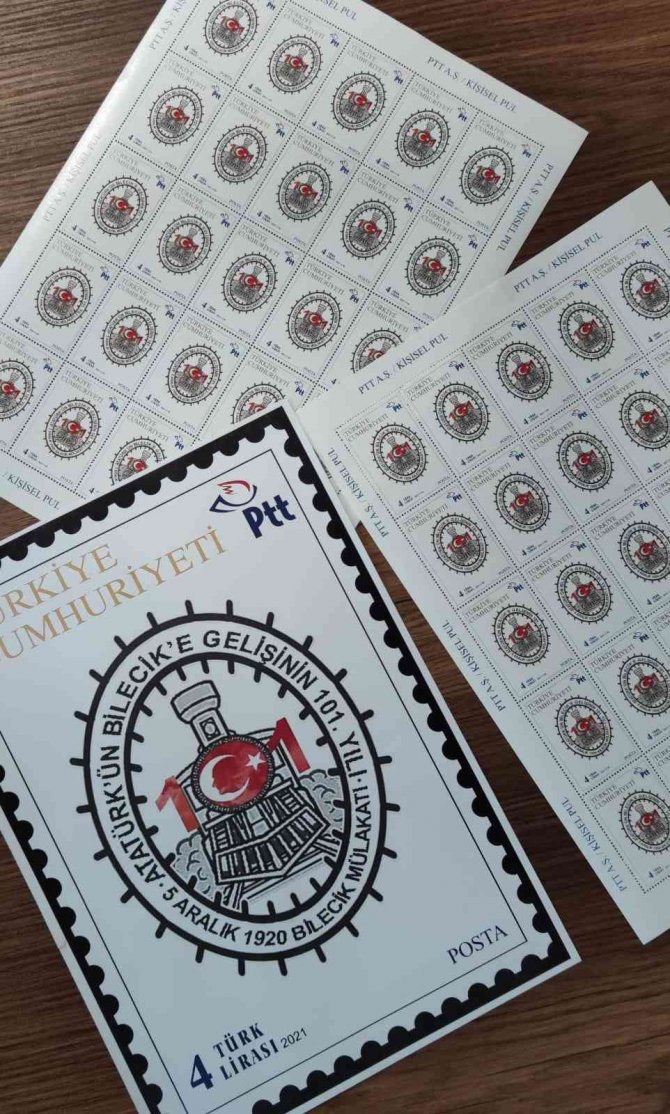 Bilecik Mülakatının 101’inci Yılına Hitaben Kişisel Pul Hazırlandı