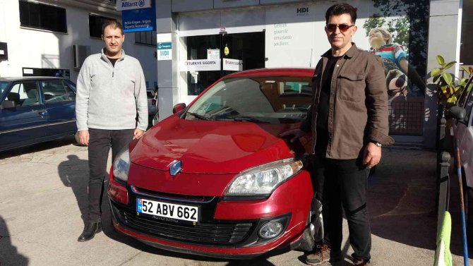 Ordu’da Çocuklar Tarafından Çalınan Otomobil, Galeriye Getirildi