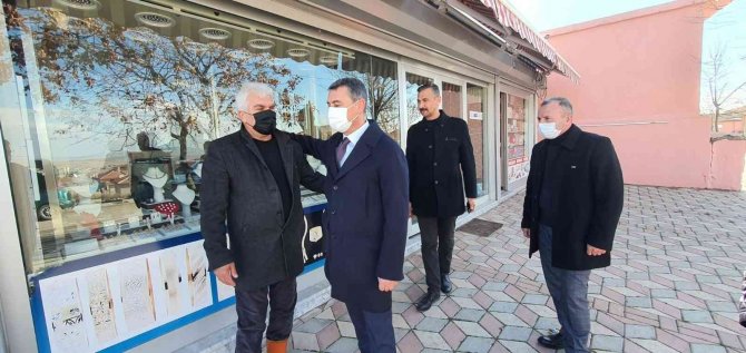 Başkan Şimşek Esnaf İle Buluştu