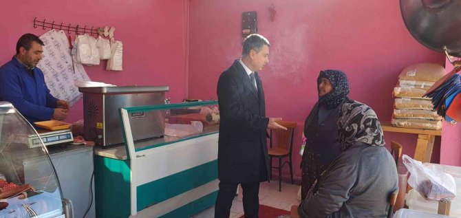 Başkan Şimşek Esnaf İle Buluştu