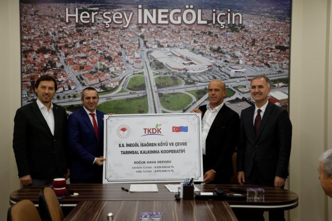 İ̇negöl’de 11 Milyonluk Yatırım İçin İmzalar Atıldı
