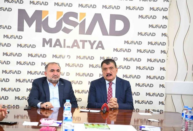 Gürkan, Müsi̇ad Malatya Şubesini Ziyaret Etti