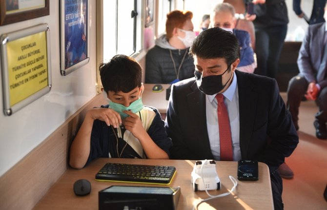 ‘Mavi Nefes’ Otobüsü Bursa’da