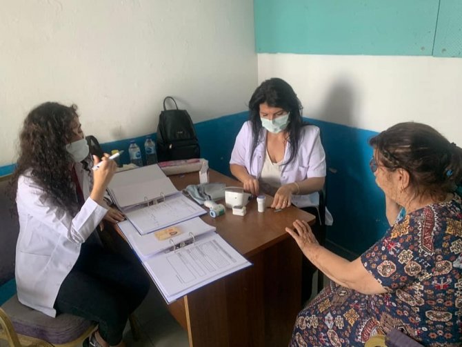 Ada Halkına Sağlık Hizmeti Devam Ediyor