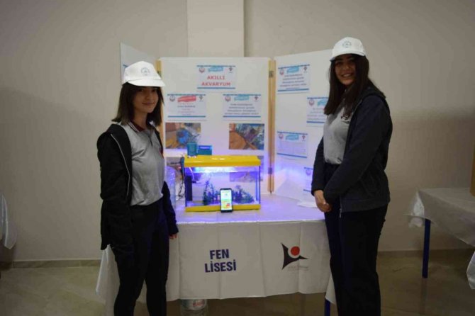 Besni Ali Erdemoğlu Fen Lisesi’nde Tübi̇tak Bilim Fuarı Açıldı