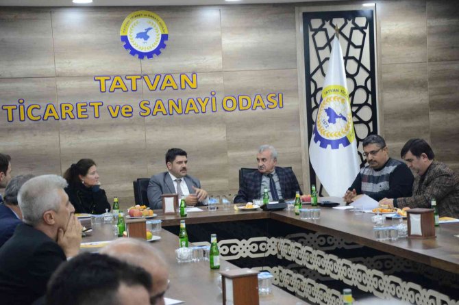 Tatvan’da “Sürdürülebilir Sosyo-eko Kalkınma Stratejisi Eylem Planı” Toplantısı