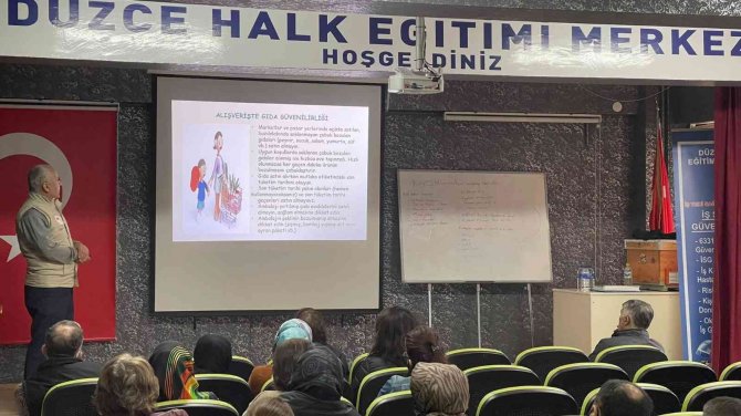 Kantincilere Gıda Güvenliği Eğitimi